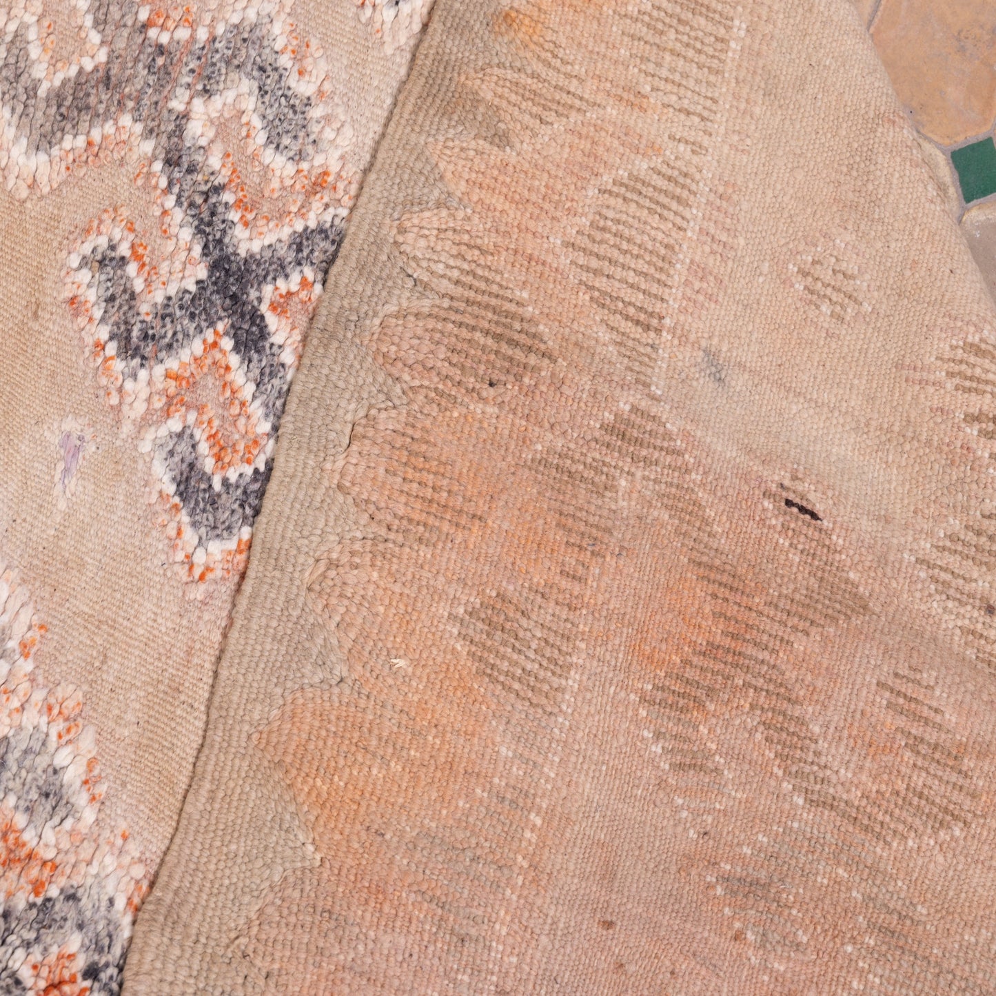 Vintage Moroccan Talsint Rug | Handwoven Berber Wool Carpet ; 11,81 ft / 6,56 ft