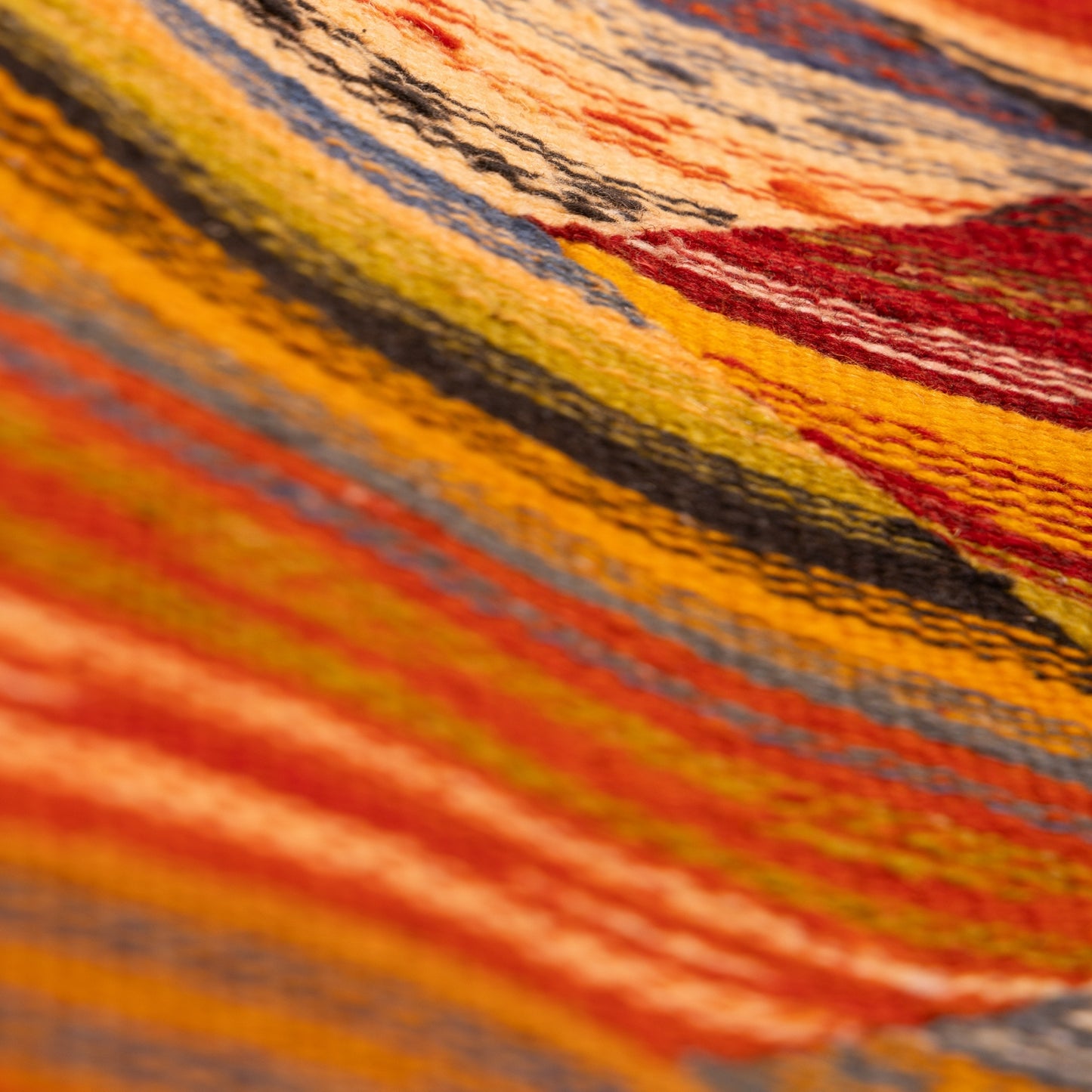 Moroccan Corridor Rug - Handwoven Runner - Vibrant Berber Geometry