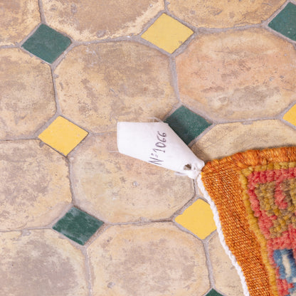 Handwoven Moroccan Akhnif Rug – Bohemian Amazigh Tapestry ; 6,56 ft / 3,44 ft