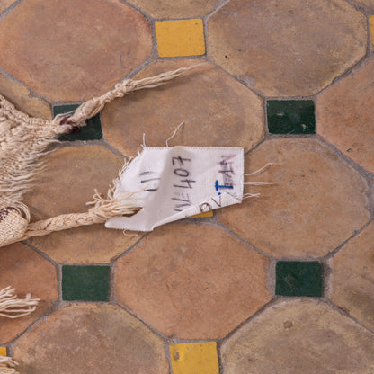 Vintage Moroccan Berber Rug – Intricately Handwoven Wool Carpet ; 11,48 ft /  5,58 ft