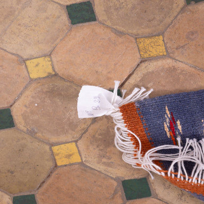 Handmade Moroccan Akhnif Rug – Authentic Berber Wool Carpet ; 5,41 ft / 3,44 ft