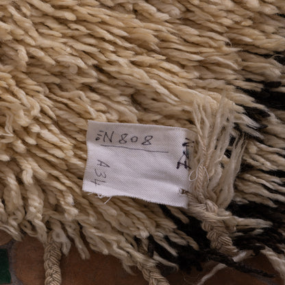 Authentic Handmade Moroccan Berber Rug | Vintage Beni Ourain Wool Rug | Large Bohemian Area Rug | Soft & Luxurious Tribal Carpet ;  11,65 ft / 6,23 ft