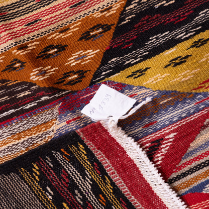 Handwoven Moroccan Akhnif Rug – A Unique Berber Masterpiece ; 6,56 ft / 3,28 ft