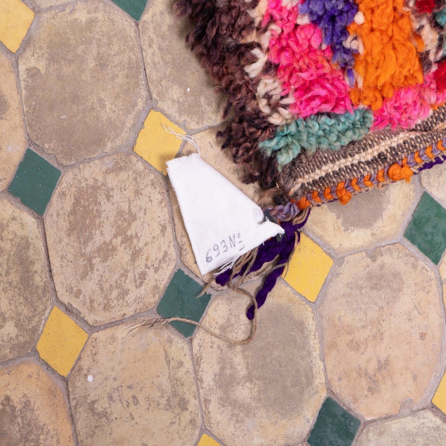 Vintage Beni Mguild Zayane Rug – 100% Wool, Handwoven Berber Rug from Morocco