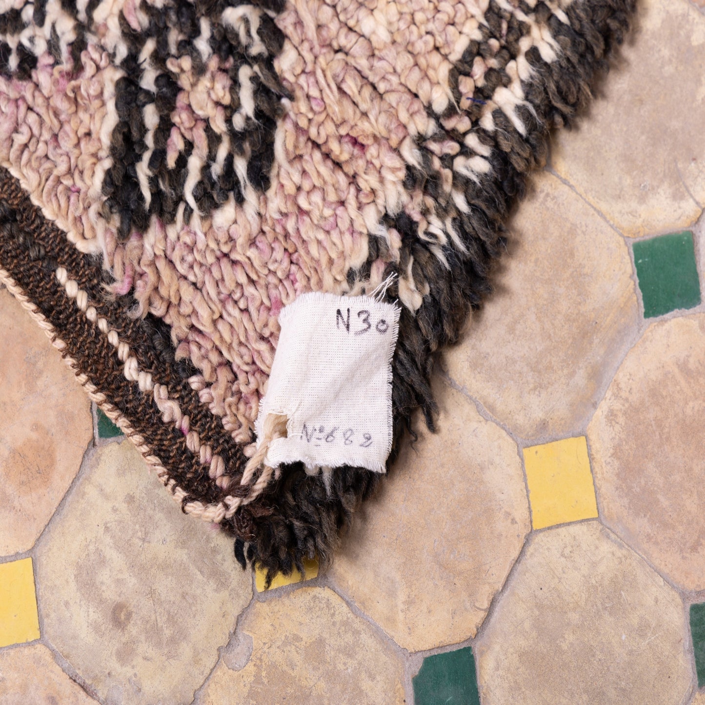 Vintage Beni Mguild Zayane Rug – 100% Wool, Handwoven Berber Rug from Morocco