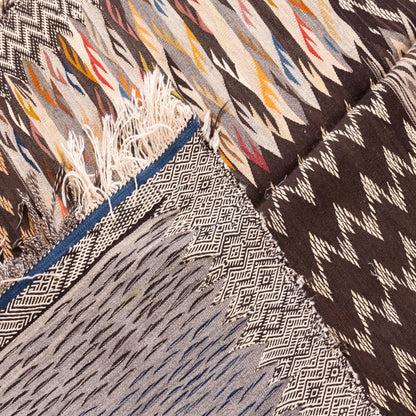 Handwoven Moroccan Akhnif Rug – Authentic Berber Wool Carpet ; 5,09 ft / 3,77 ft