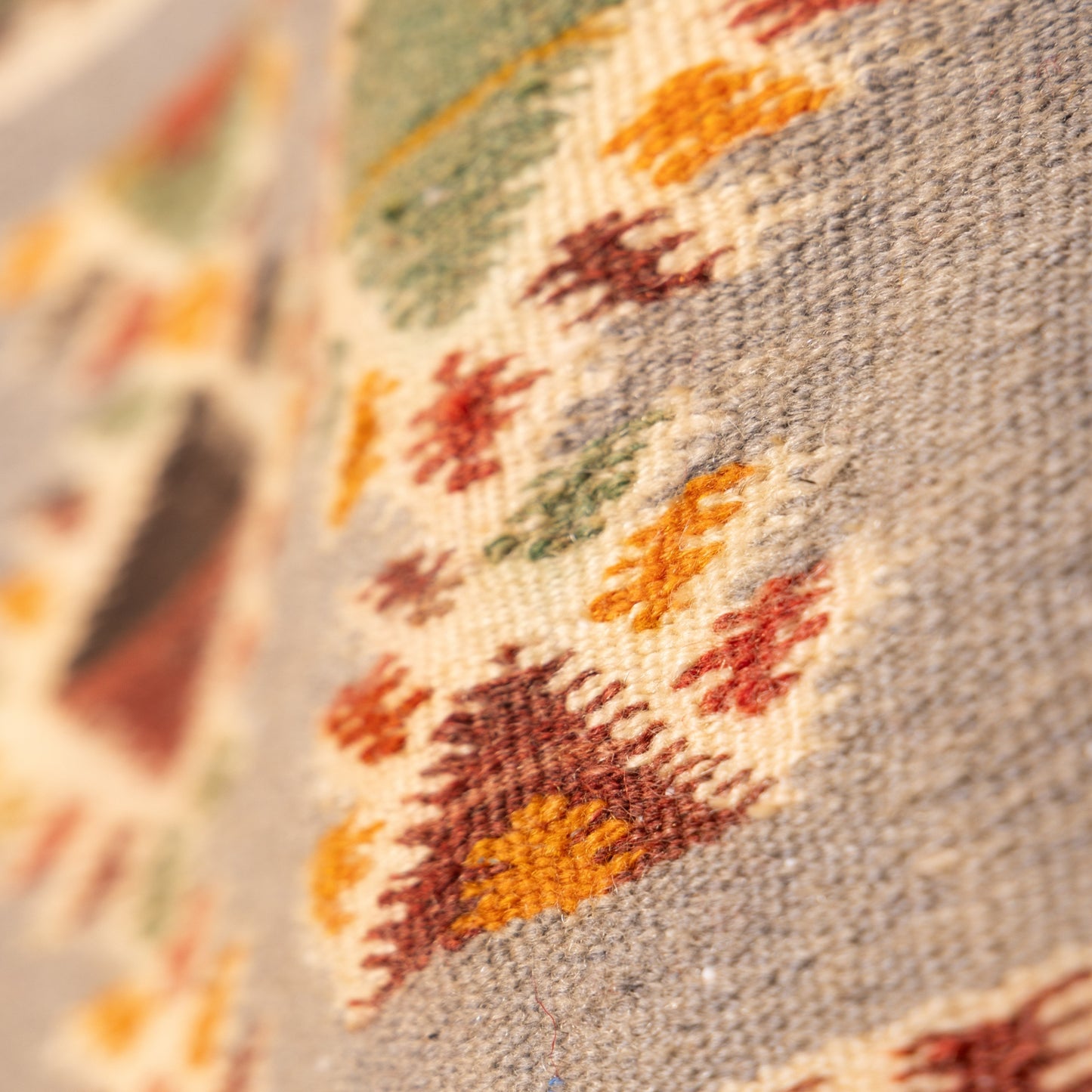 Moroccan Corridor Rug - Handwoven Runner - Tribal Patchwork Panel Design