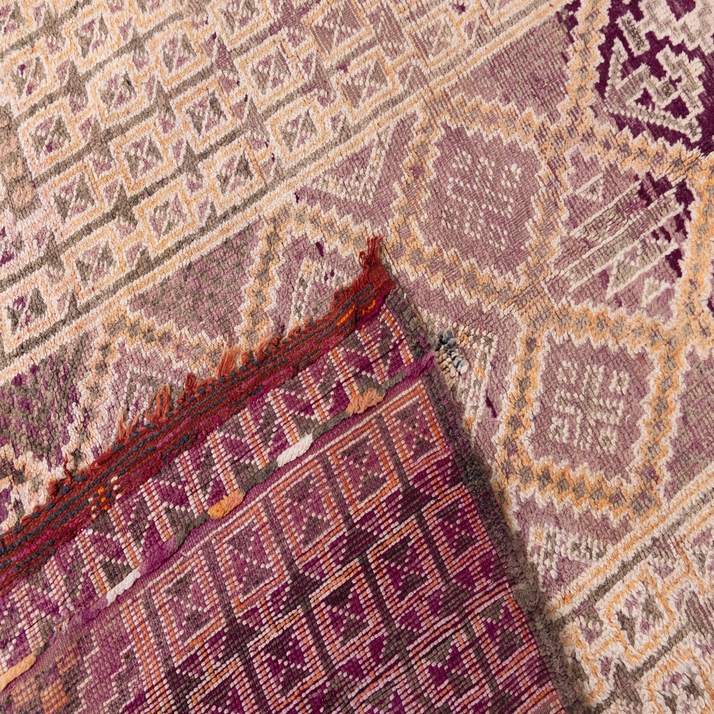 Vintage Beni Mguild Zayane Rug – 100% Wool, Handwoven Berber Rug from Morocco