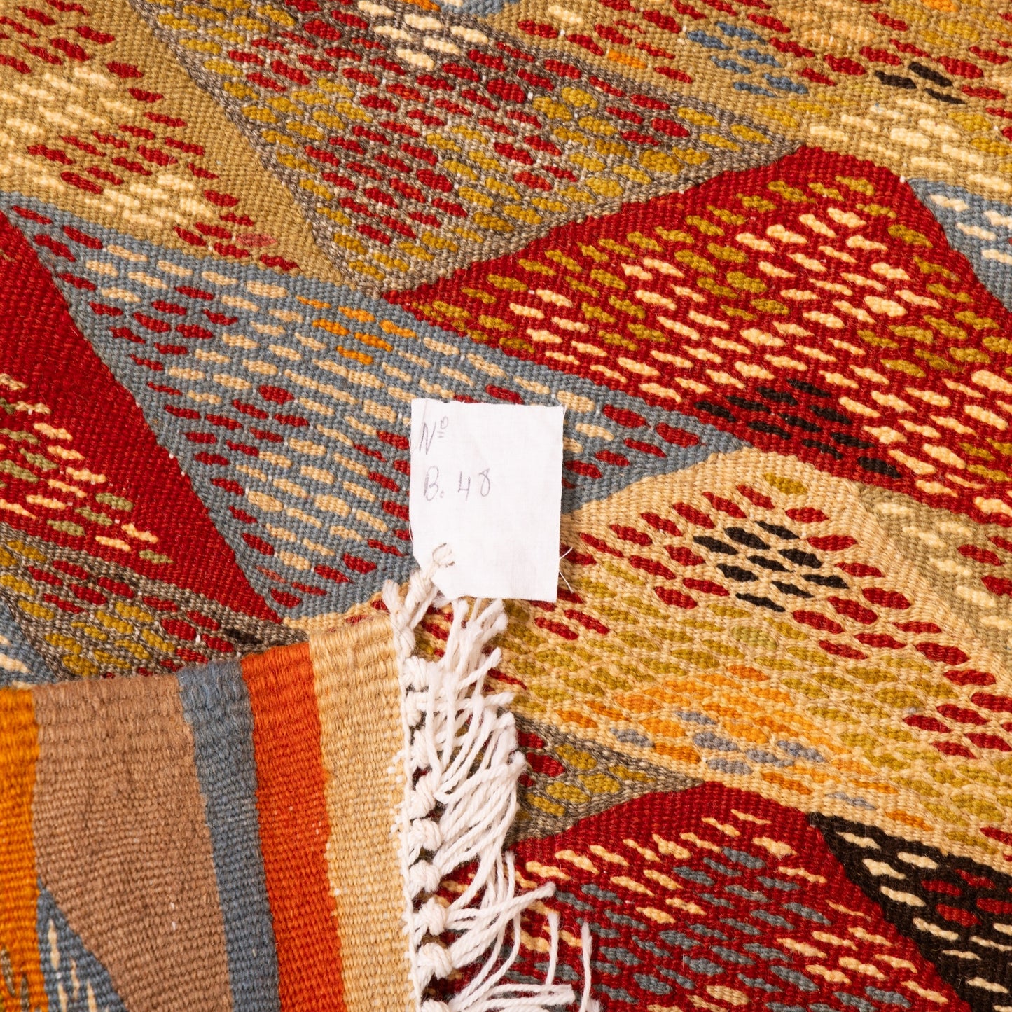 Moroccan Corridor Rug - Zigzag Berber Runner - Handwoven Artisan Wool