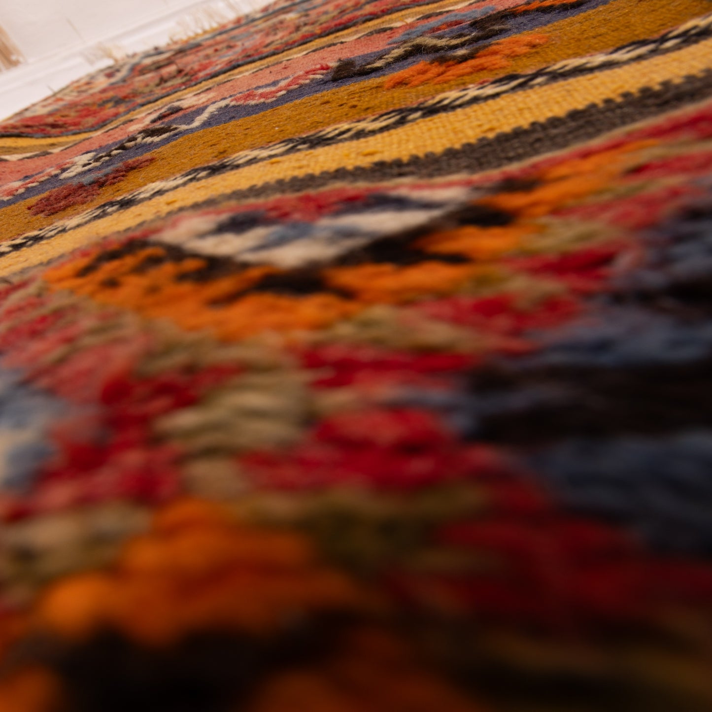Moroccan Corridor Rug - Handwoven Berber Runner - Traditional Artisan Craft