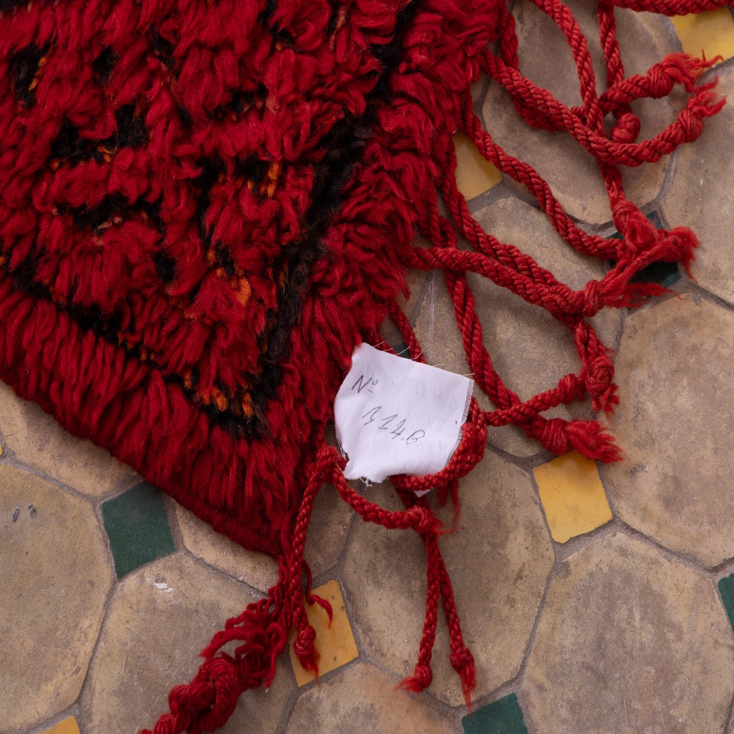 Vintage Beni Mguild Zayane Rug – 100% Wool, Handwoven Berber Rug from Morocco