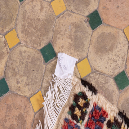 Handwoven Akhnif Moroccan Rug – Authentic Berber Flatweave ; 5,25 ft / 3,12 ft