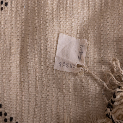 Authentic Moroccan Beni Ourain Rug | Handwoven Wool Carpet with Plush Texture ;  13,12 ft  /  6,89 ft