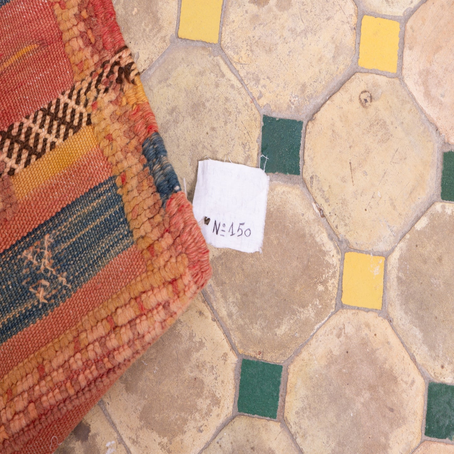 New Moroccan Akhnif Rug – Handmade Berber Wool Carpet ; 5,25 ft / 3,61 ft