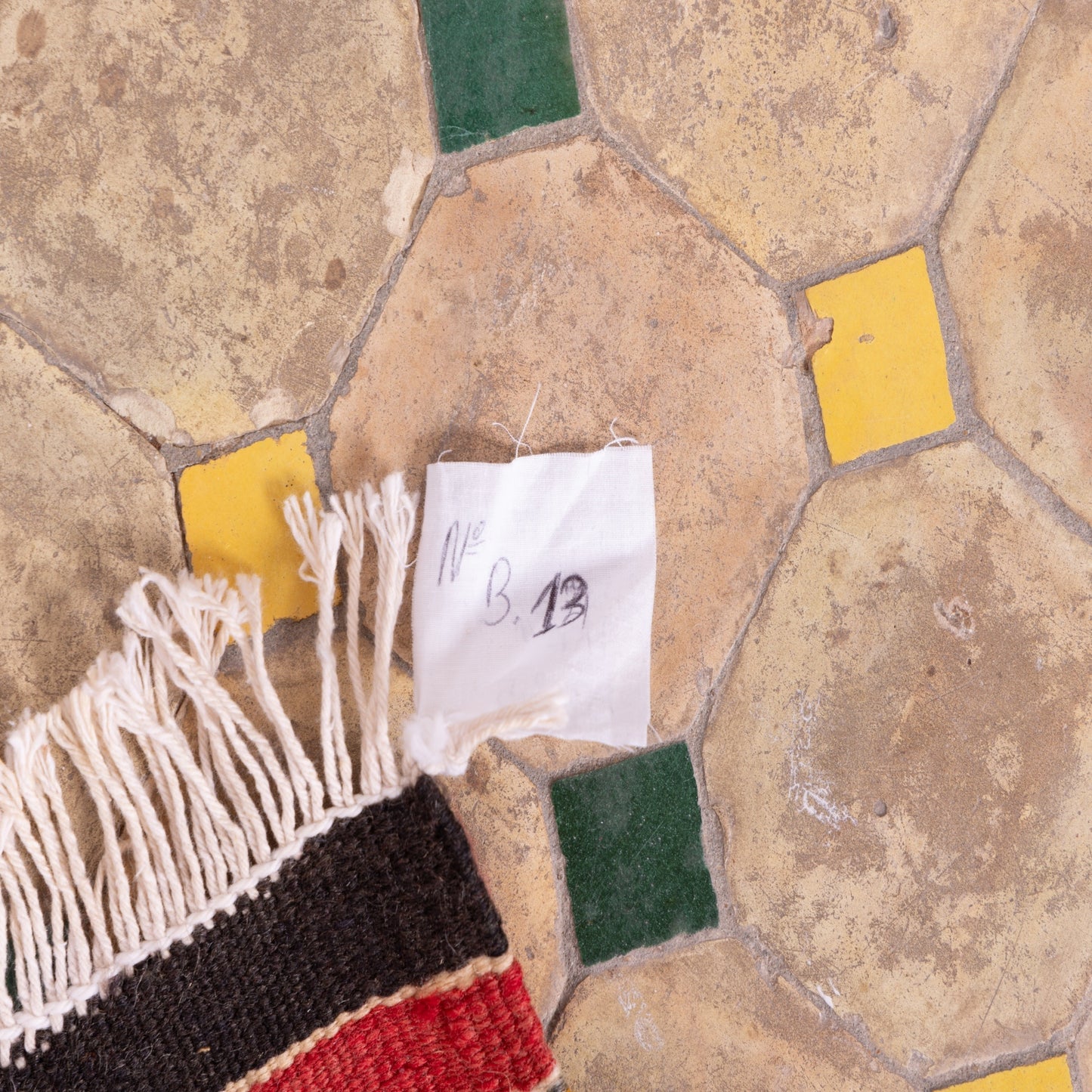 Vintage Moroccan Akhnif Rug – Handmade Berber Wool Carpet ; 5,09 ft / 3,28 ft