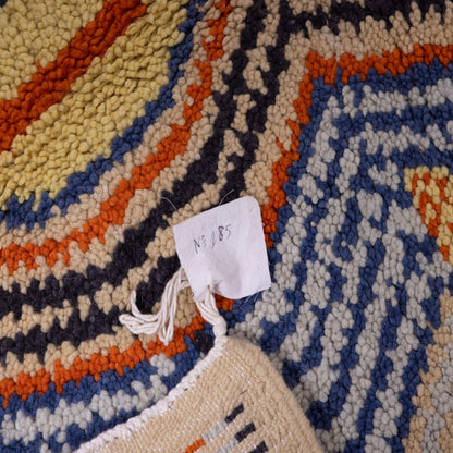Brand-New Handwoven Moroccan Boujad Rug – A Stunning Artisan Piece for Your Home