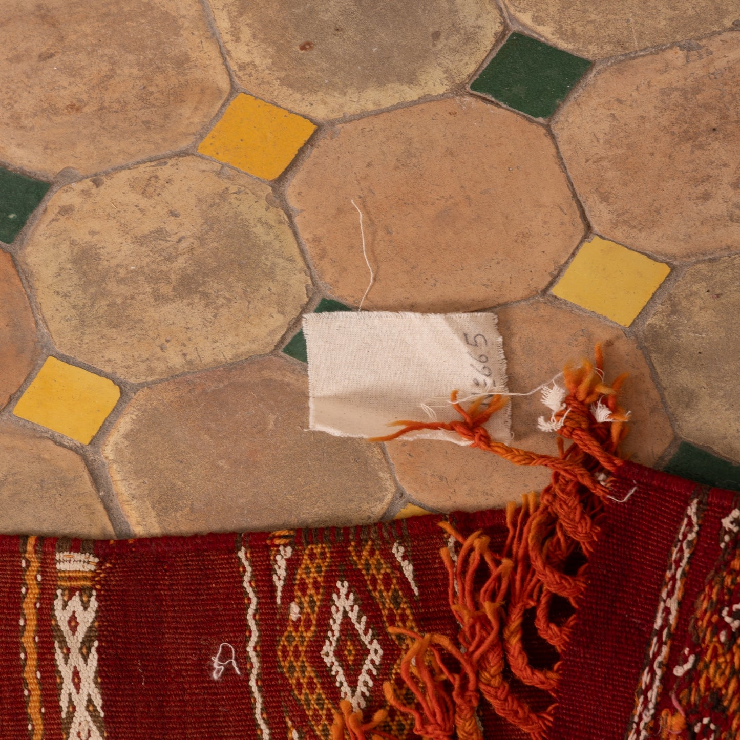 Vintage Moroccan Handwoven Berber Rug | Traditional Wool Kilim Carpet ; 9,84 ft / 4,43 ft