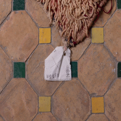 Vintage Talsint Moroccan Rug | Handwoven Wool Berber Carpet ; 8,69 ft / 4,43 ft