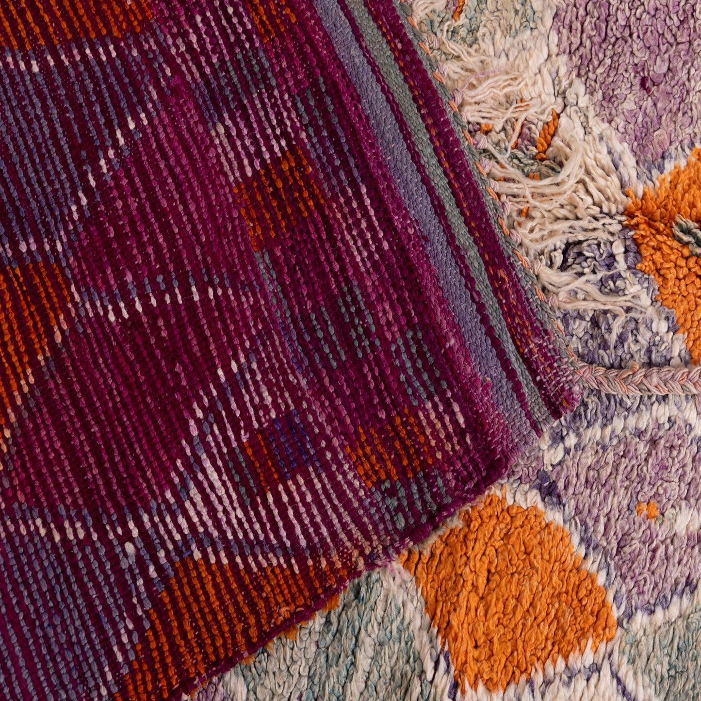 Vintage Moroccan Talsint Rug | Handwoven Berber Wool Carpet ; 15,58 ft / 6,07 ft