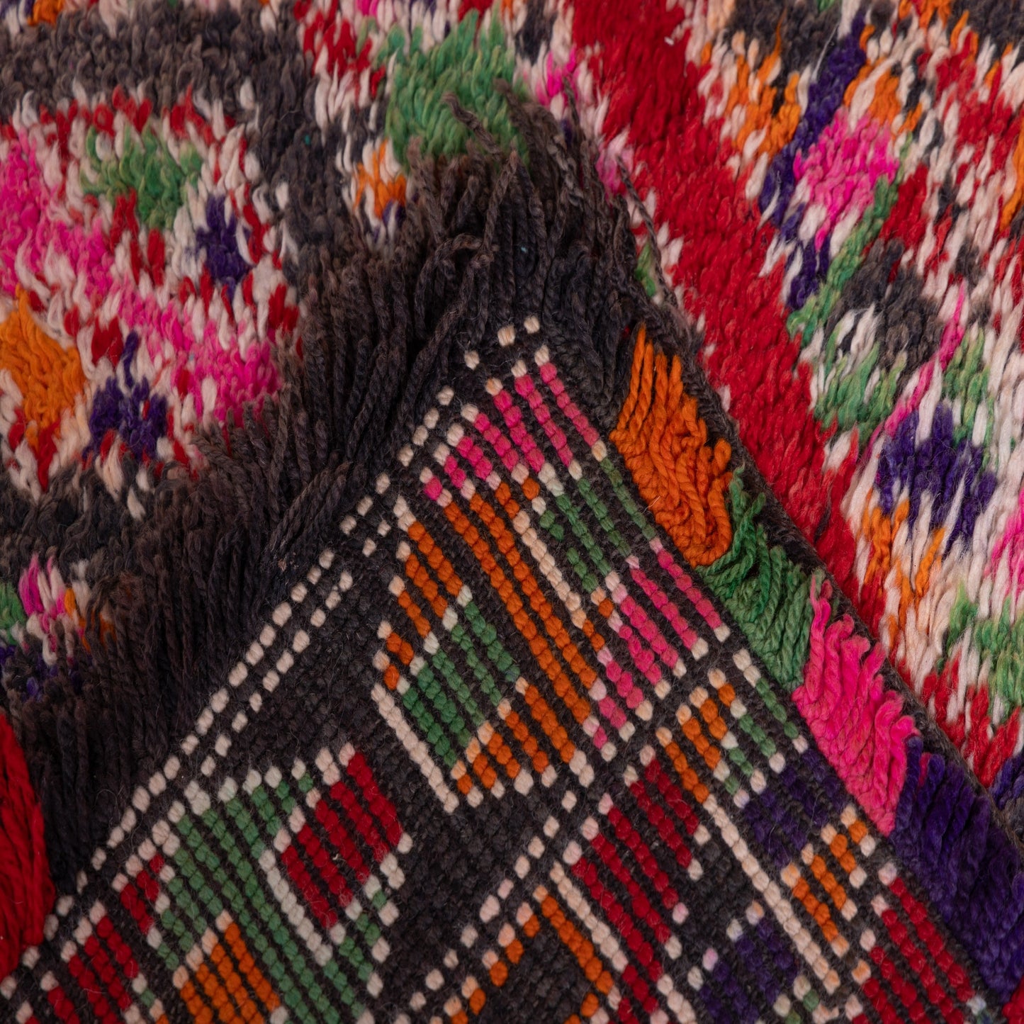 Vintage Beni Mguild Zayane Rug – 100% Wool, Handwoven Berber Rug from Morocco