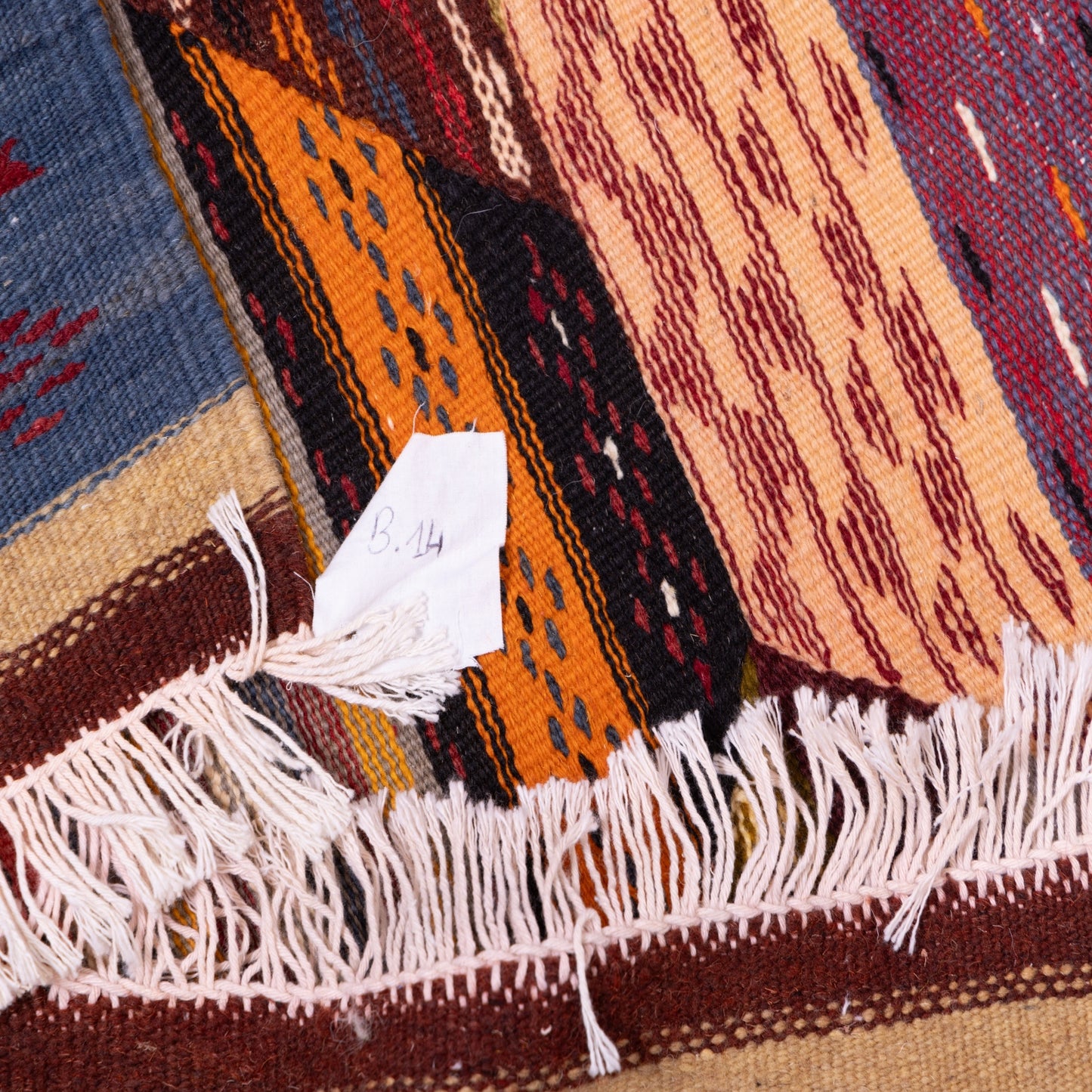 Handwoven Moroccan Akhnif Rug – A Bohemian Masterpiece ; 4,76 ft / 3,44 ft