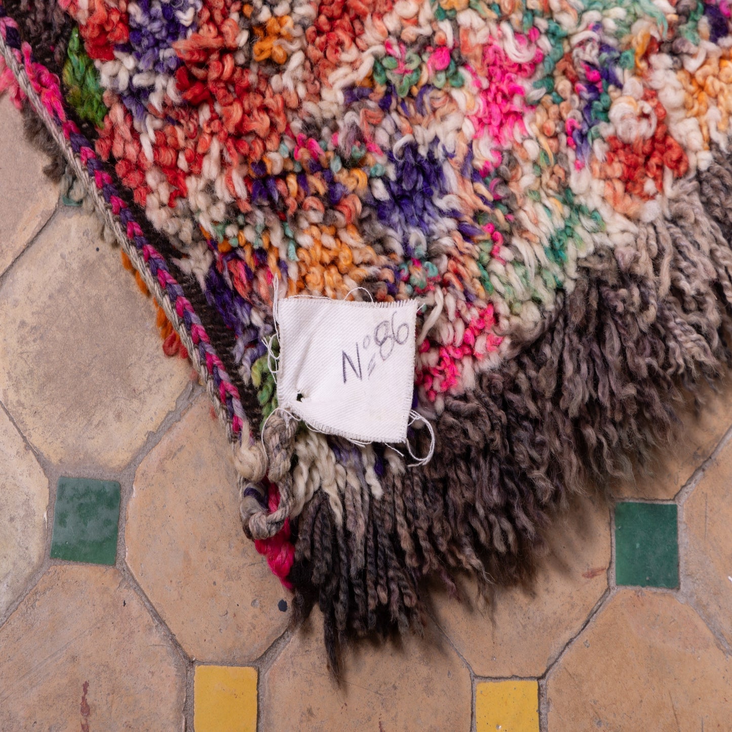 Vintage Beni Mguild Zayane Rug – 100% Wool, Handwoven Berber Rug from Morocco