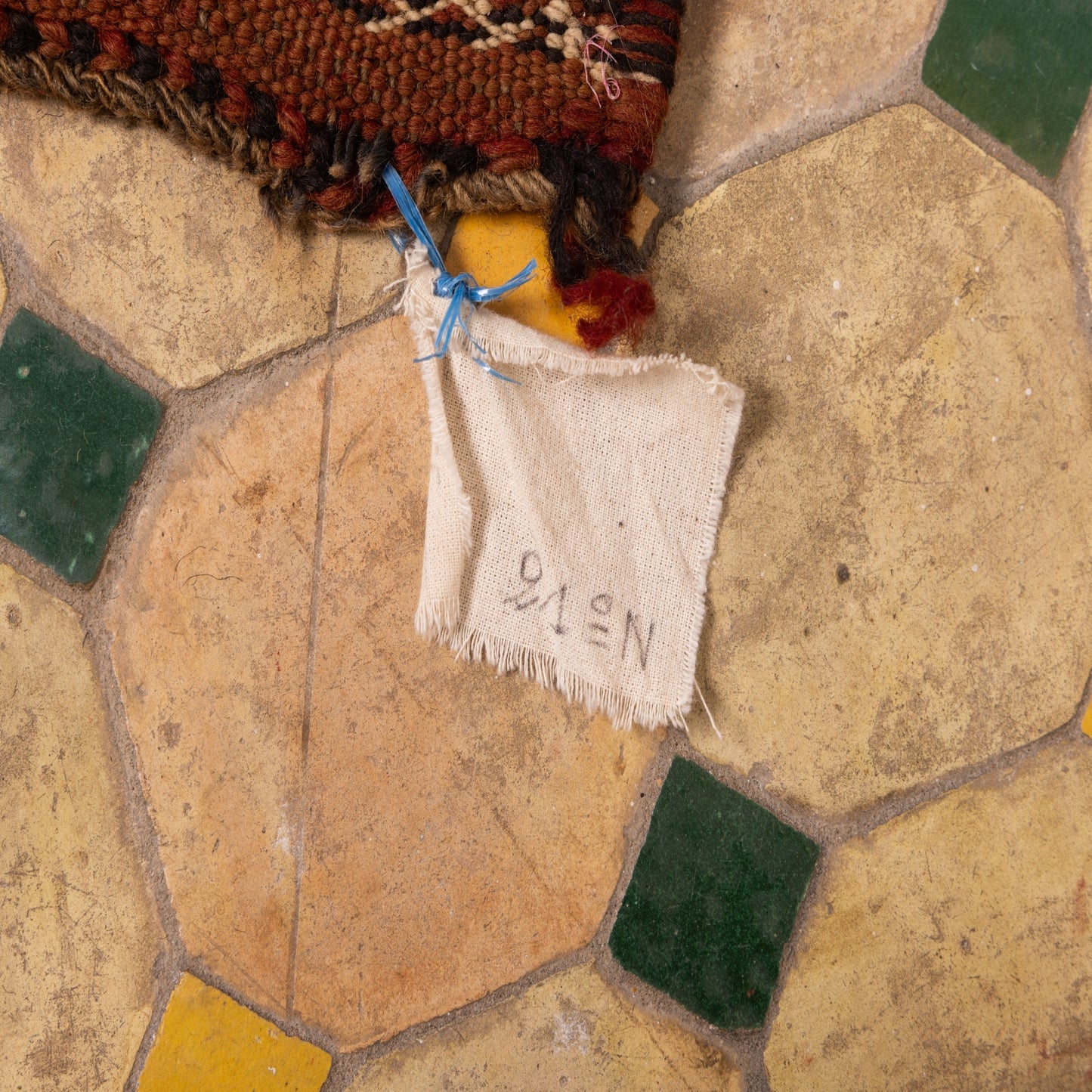 Handwoven Moroccan Runner Rug - Earth Tones - 100% Wool