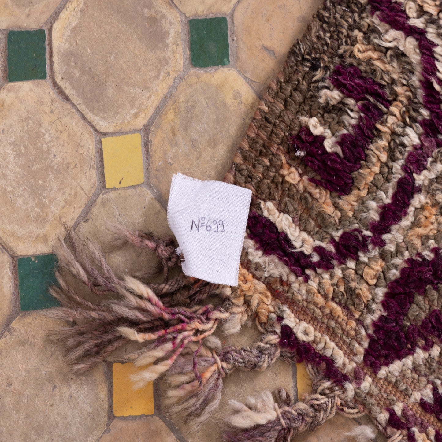 Vintage Beni Mguild Zayane Rug – 100% Wool, Handwoven Berber Rug from Morocco