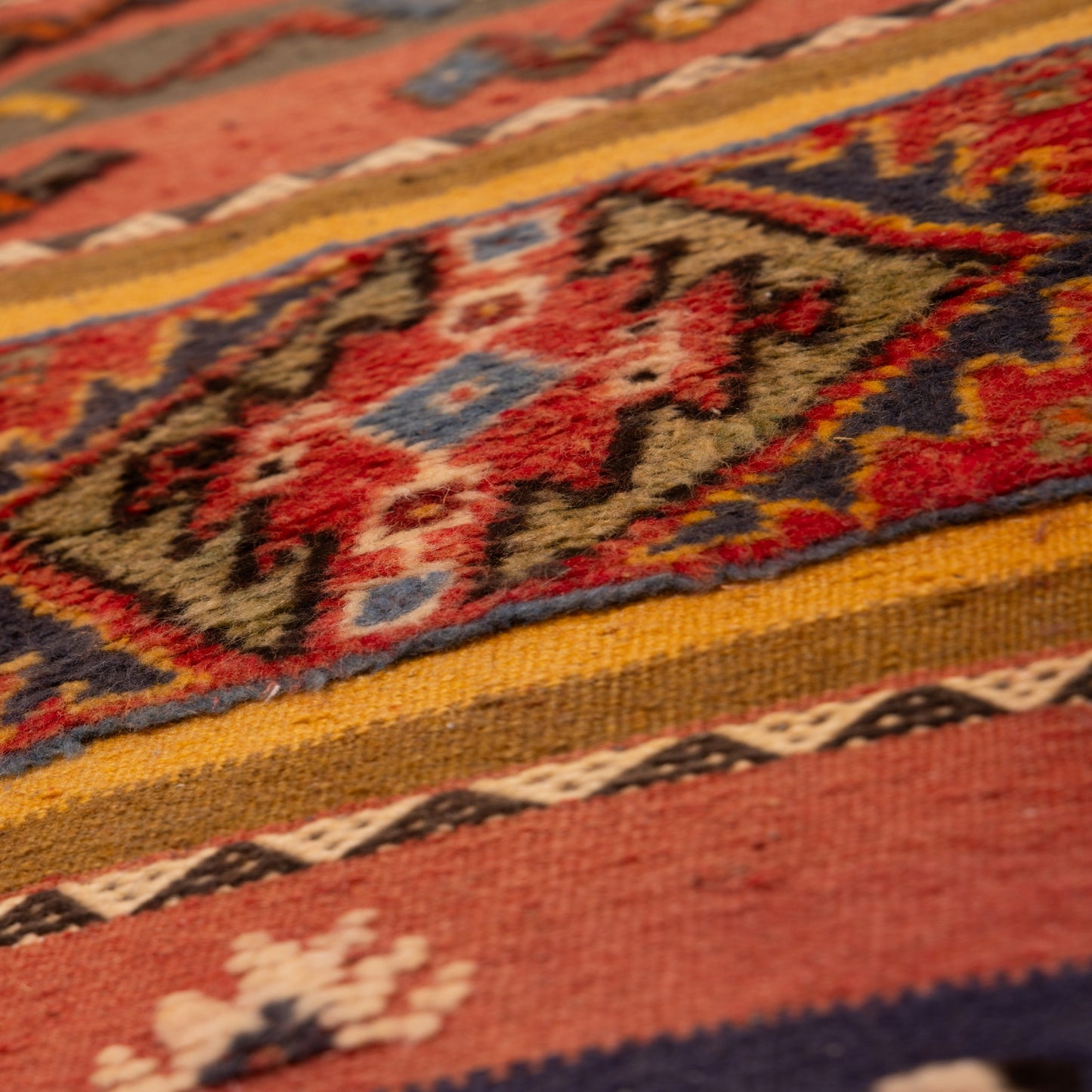 Moroccan Corridor Rug - Handwoven Berber Runner - Traditional Artisan Craft