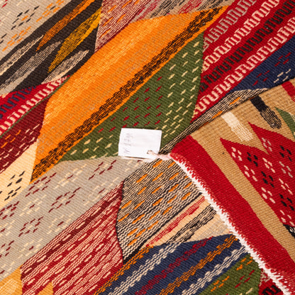 Moroccan Corridor Rug - Handwoven Runner - Modern Berber Style