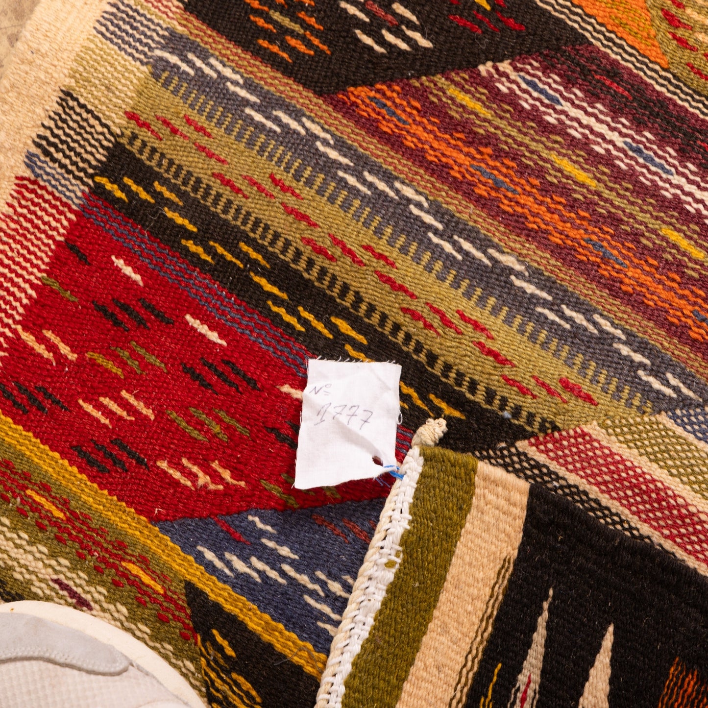 Moroccan Corridor Rug - Handwoven Runner - Patchwork Tribal Style