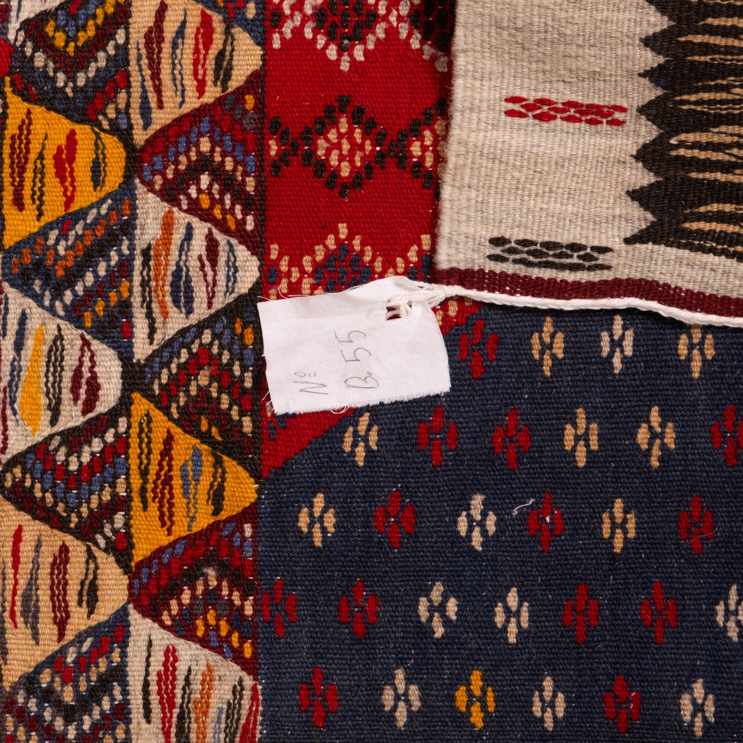 Moroccan Corridor Rug - Handwoven Runner - Tribal Patchwork Design