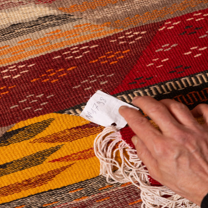 Moroccan Corridor Rug - Handwoven Runner - Modern Berber Style