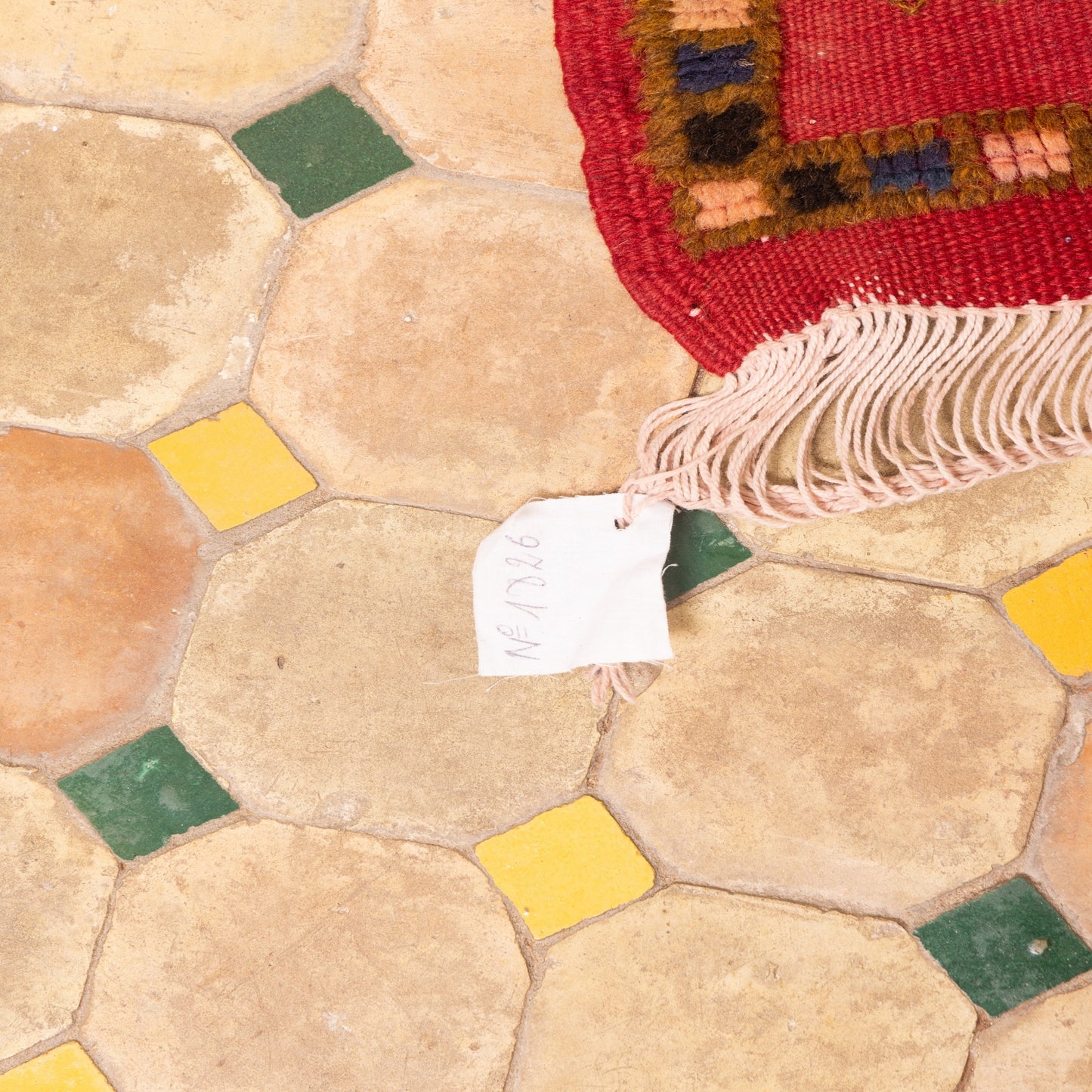 Moroccan Corridor Rug - Traditional Red Runner - Handwoven Berber Style