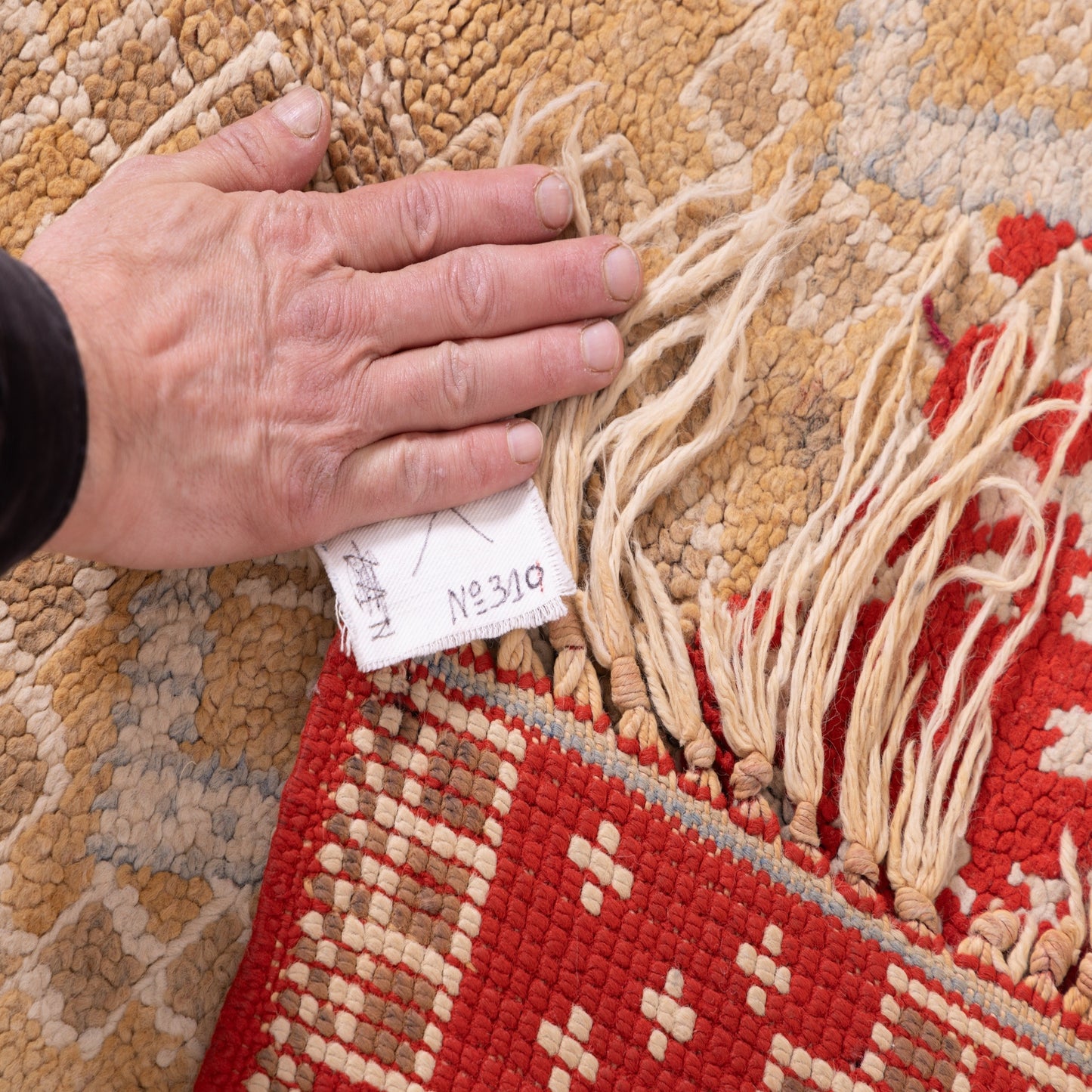 Vintage Beni Mguild Zayane Rug – Authentic Moroccan Wool Carpet