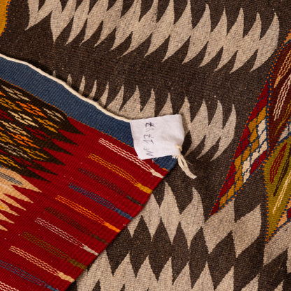 Moroccan Corridor Rug - Handwoven Runner - Mixed-Motif Patch Design
