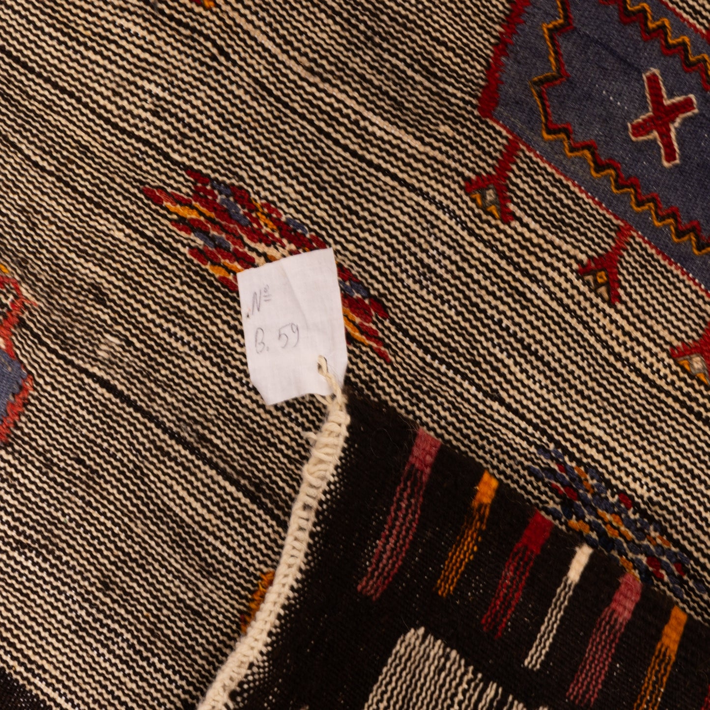 Moroccan Corridor Rug - Handwoven Runner - Desert Symbolism Design