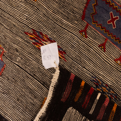 Moroccan Corridor Rug - Handwoven Runner - Desert Symbolism Design